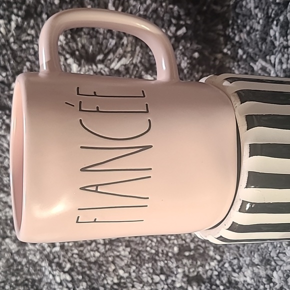 Rae Dunn Other - Rae dunn Fiance mug / light pink